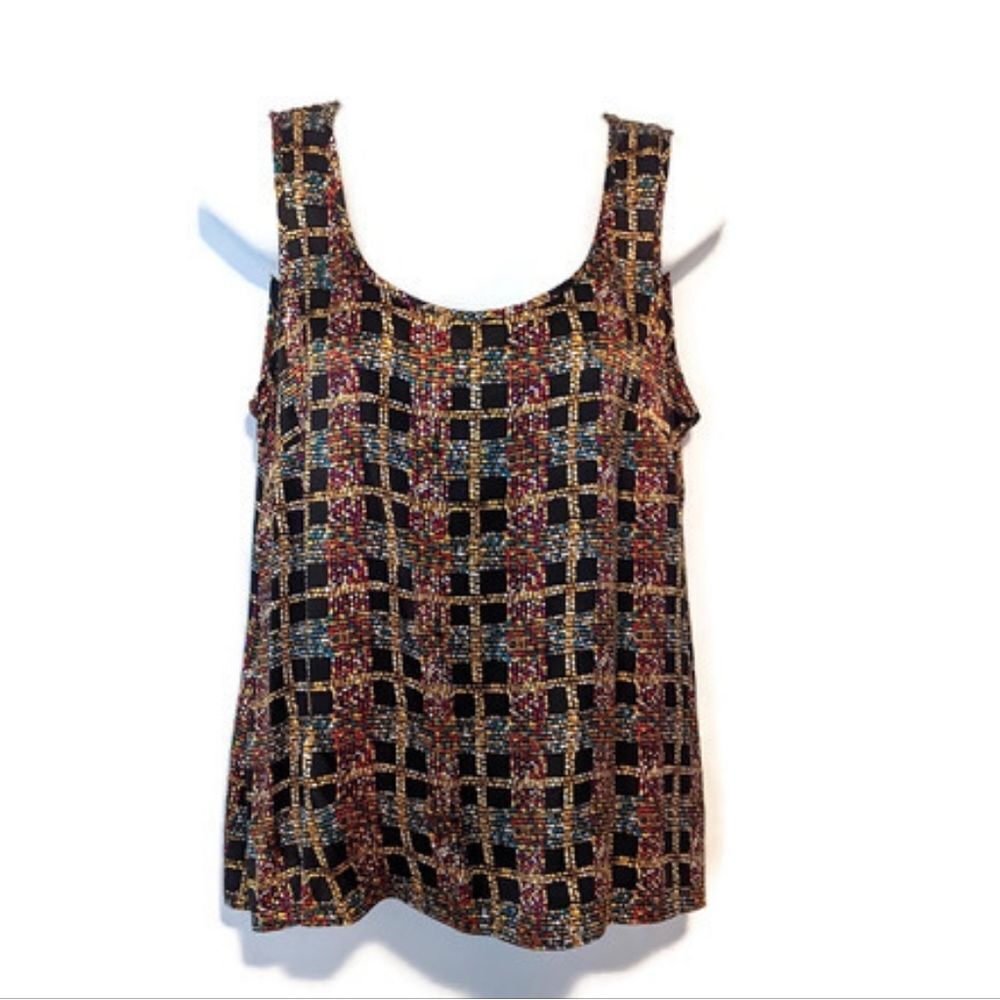 Talbots Sleeveless Petite 100% Silk